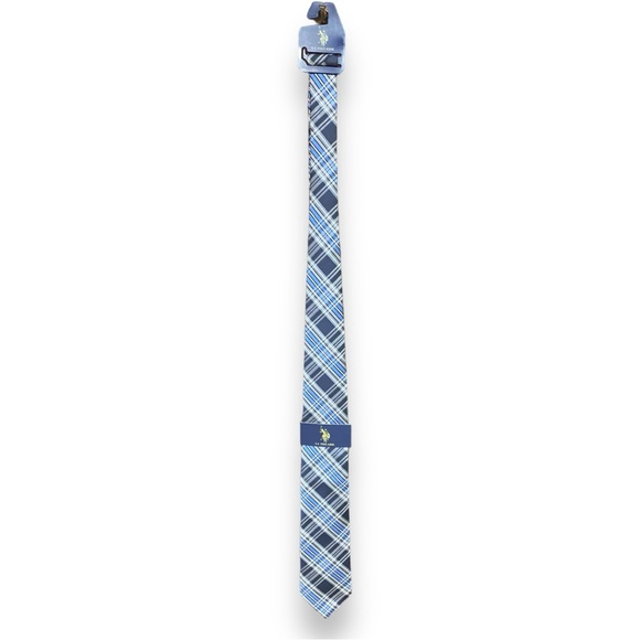 U.S. Polo Assn. Men's Plaid Tie NWT - Picture 2 of 3